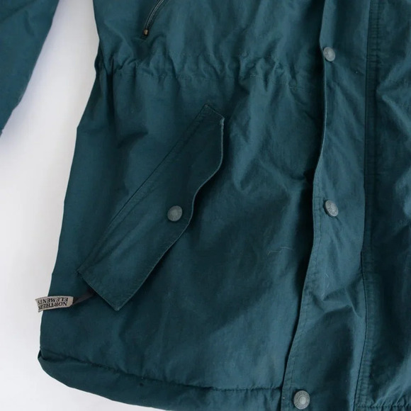 Northern Elements Cabin Essentials Green with Fleece Lining w Hood Winter  Coat - Picture 12 of 16